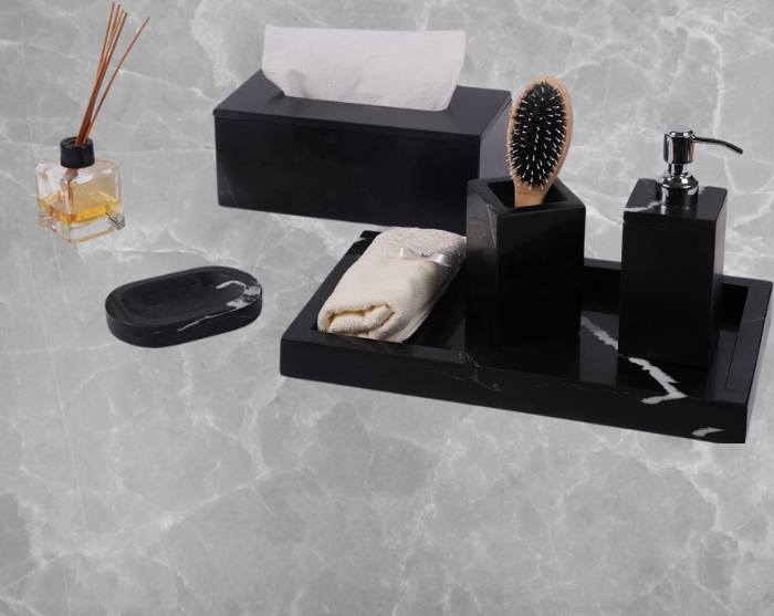 Kiwan Marble Bathroom Accessories