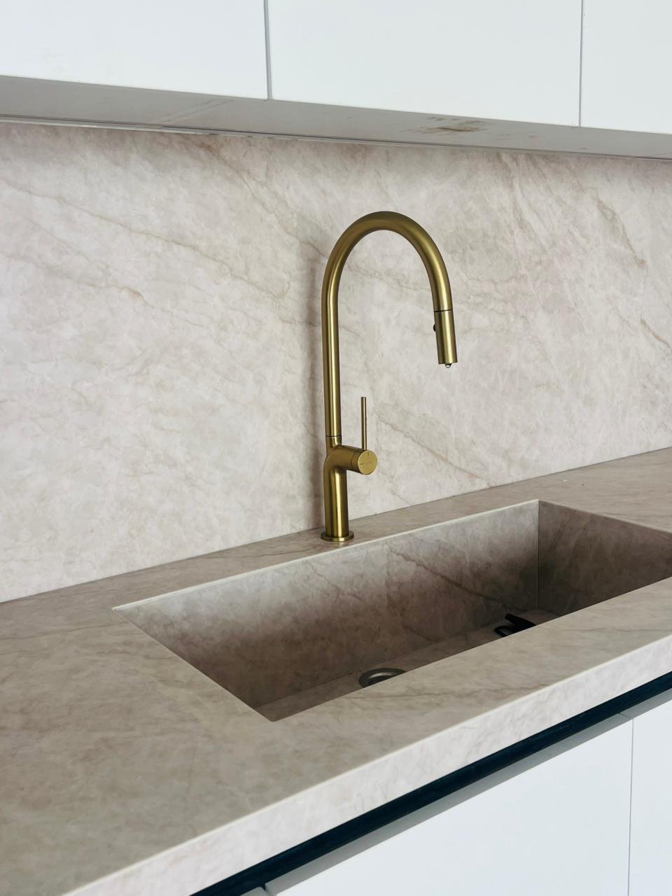 Custom Marble Kitchen